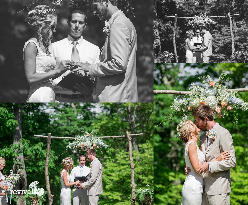  Heidi + Grant: A Vintage-Rustic Inspired Destination Wedding in the Blue Ridge Mountains of Asheville, NC www.revivalphotography.com 