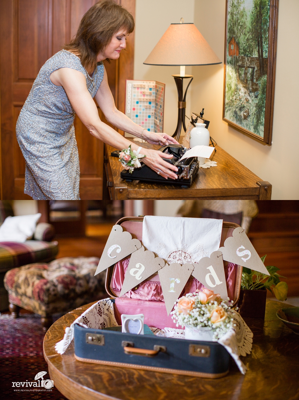Heidi + Grant: A Vintage-Rustic Inspired Destination Wedding in the Blue Ridge Mountains of Asheville, NC www.revivalphotography.com