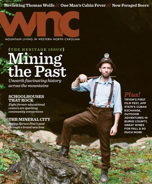 "Seeing Spruce Pine's Past Through a Brand New Lens" - a Cover Story Feature in WNC Magazine Photographed by Revival Photography