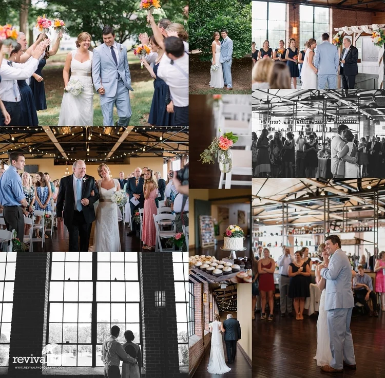 Sarah + Patrick: A Southern Wedding Celebration at The Crossing in Hickory, NC