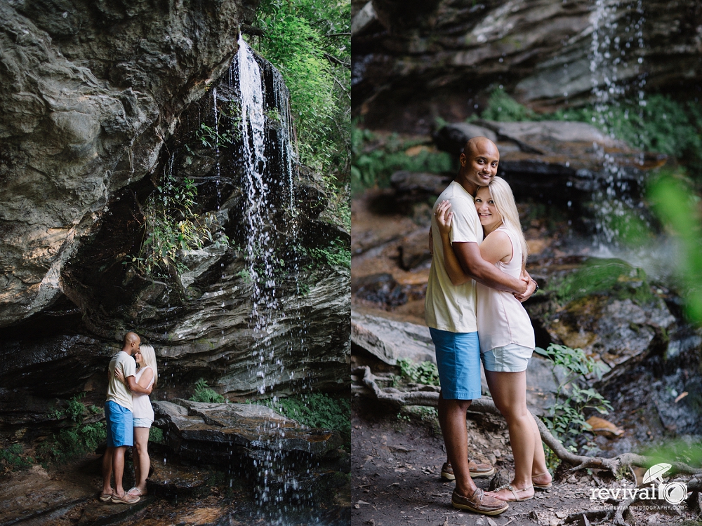 Vanessa + Patrick's Engagement Adventure at Hanging Rock State Park by Revival Photography www.revivalphotography.com