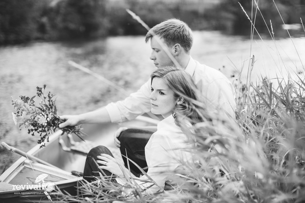 Katie + Carl: An Engagement Session on the River in Todd, NC Photos by NC Wedding Photographers Revival Photography www.revivalphotography.com