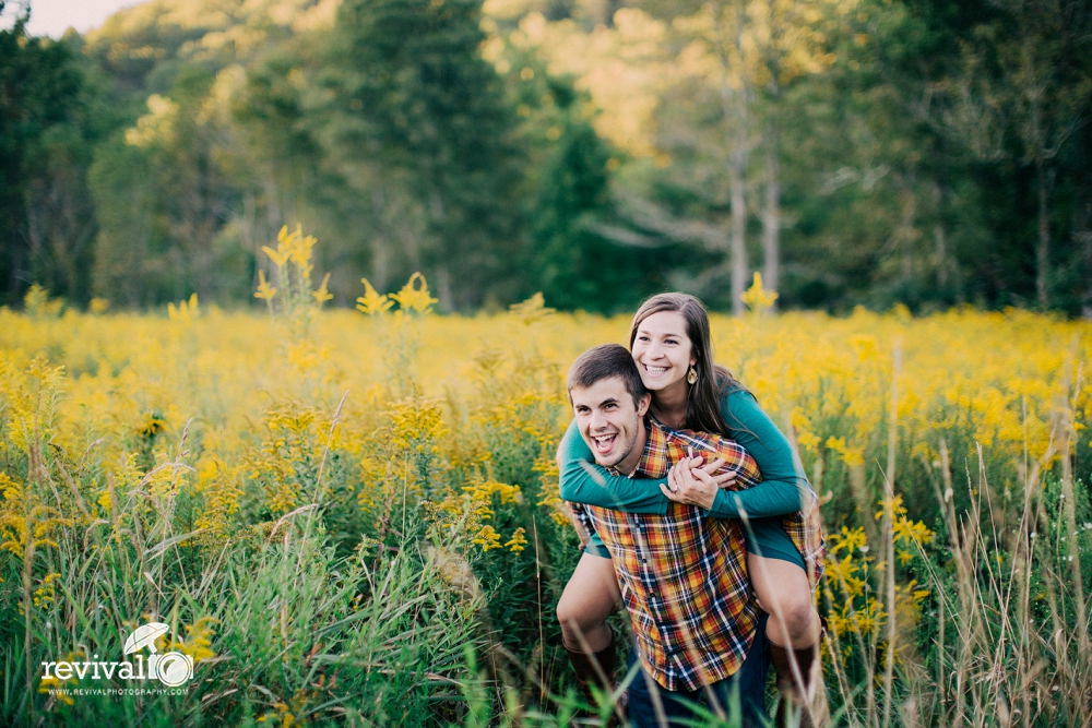 Jackie + David: A High Country Engagement Session in Valle Crucis, NC Photos by Revival Photography www.revivalphotography.com