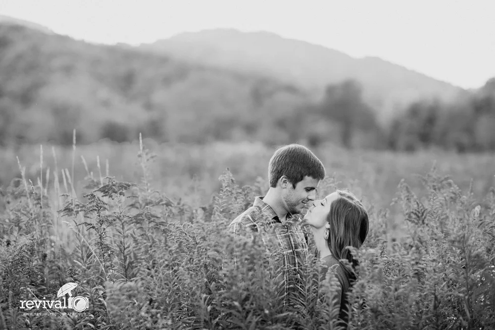 Jackie + David: A High Country Engagement Session in Valle Crucis, NC