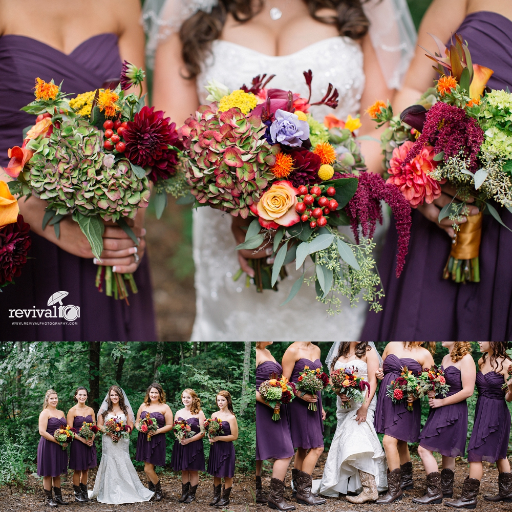 Katie + Kyle: A Rustic Fall Wedding at Leatherwood Mountain Resort by Revival Photography NC Wedding Photographers www.revivalphotography.com