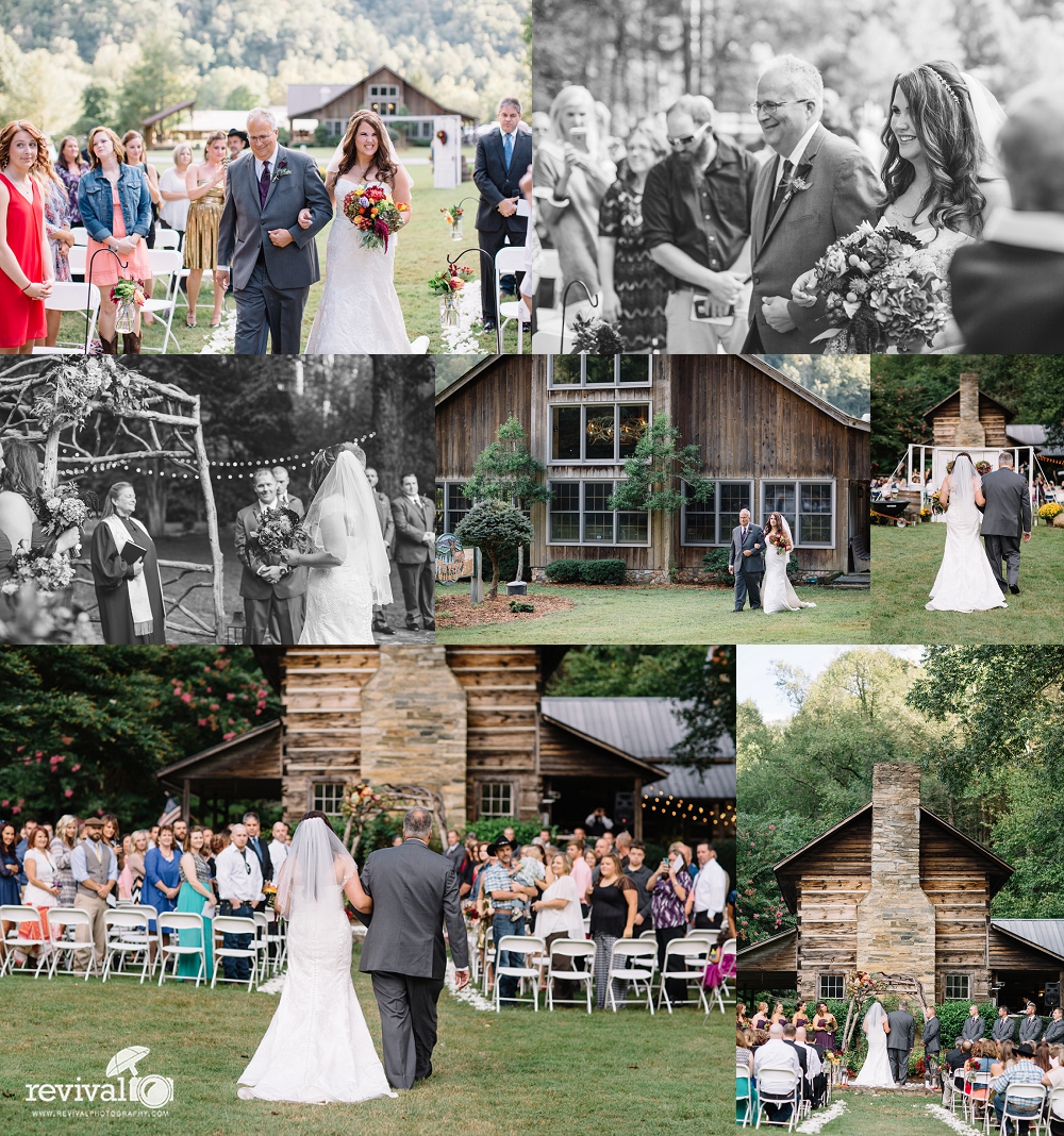 Katie + Kyle: A Rustic Fall Wedding at Leatherwood Mountain Resort by Revival Photography NC Wedding Photographers www.revivalphotography.com