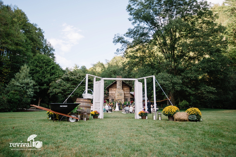 Katie + Kyle: A Rustic Fall Wedding at Leatherwood Mountain Resort by Revival Photography NC Wedding Photographers www.revivalphotography.com