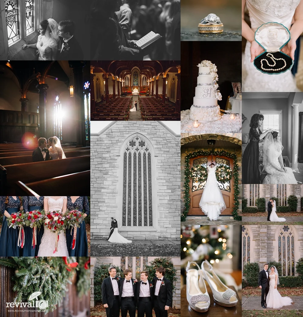 Saryn + Edward's Winter Wedding Day, Hickory, NC