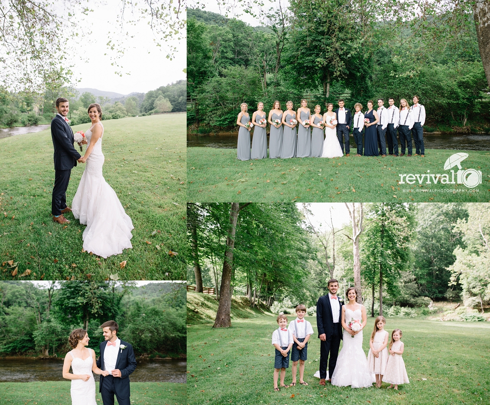 Jackie + David: A Summertime Wedding at River Run Farm, Valle Crucis, NC www.revivalphotography.com