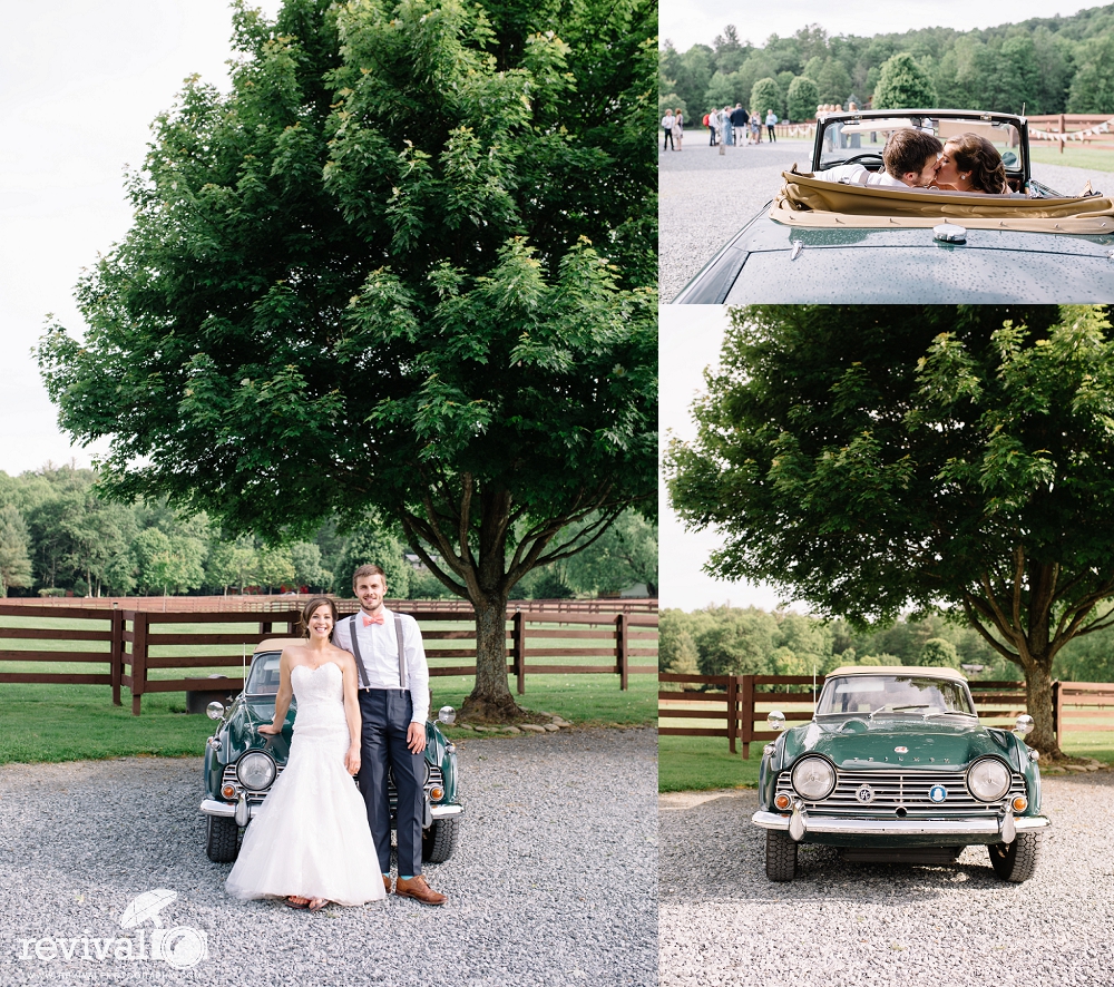 Jackie + David: A Summertime Wedding at River Run Farm, Valle Crucis, NC www.revivalphotography.com