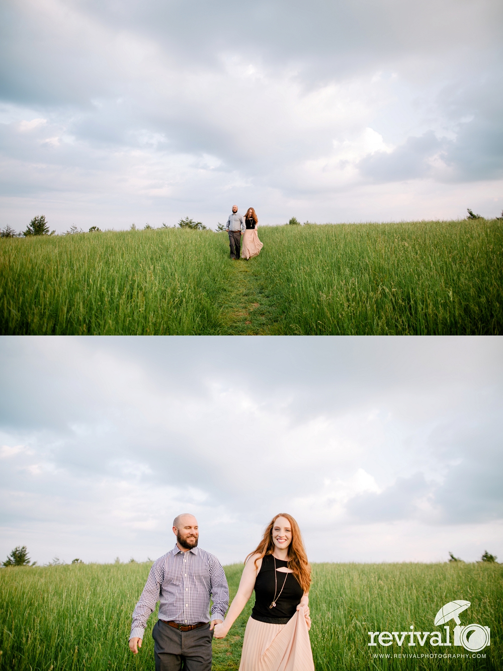 Brittany + Brian: Blue Ridge Parkway Engagement Session NC Wedding Photographer Revival Photography www.revivalphotography.com