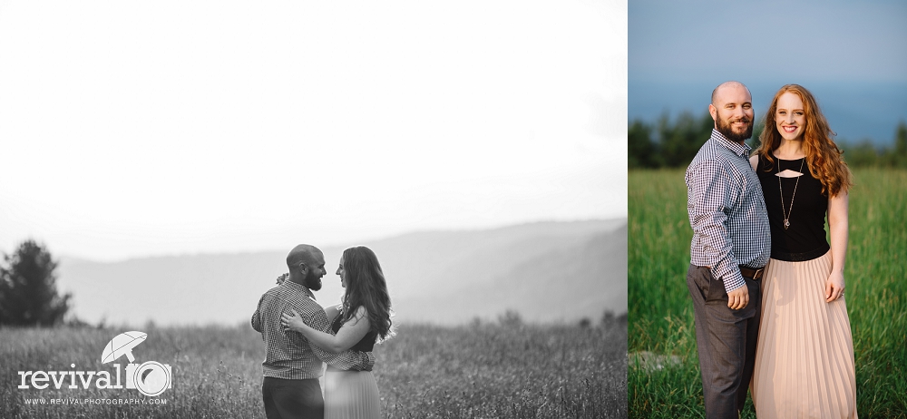 Brittany + Brian: Blue Ridge Parkway Engagement Session NC Wedding Photographer Revival Photography www.revivalphotography.com