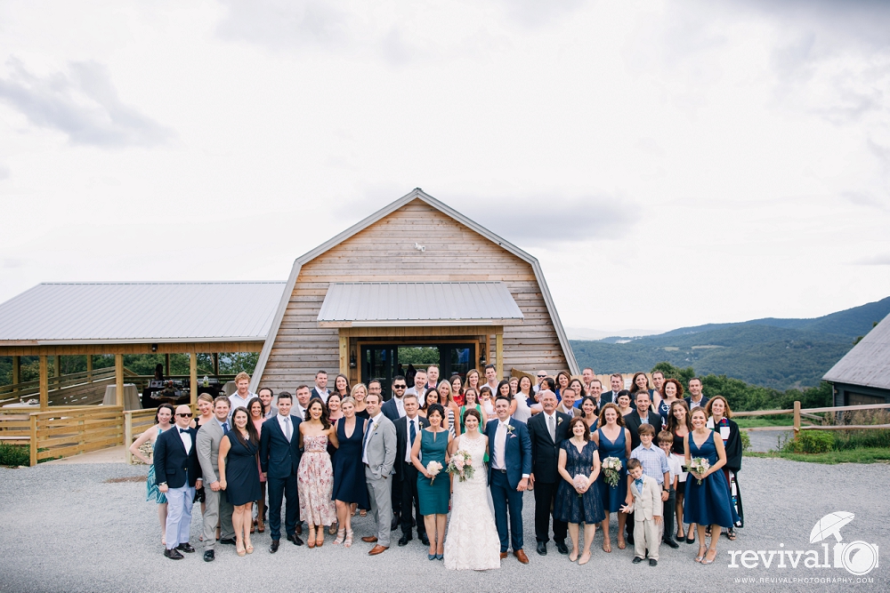 Troy + Amy: A Mountain Destination Wedding at Overlook Barn NC Wedding Photographers Husband Wife Team Revival Photography www.revivalphotography.com