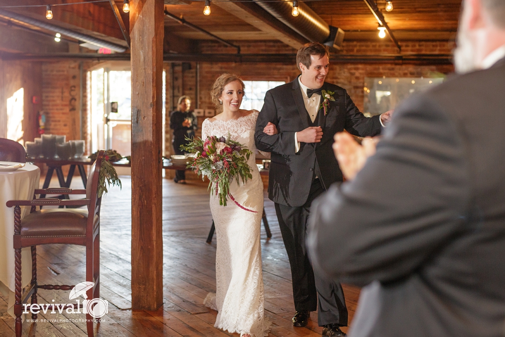 Kendra + Jacob's Vintage-Industrial Wedding in Hickory, NC Photography by NC Wedding Photographers Jason and Heather of Revival Photography www.revivalphotography.com