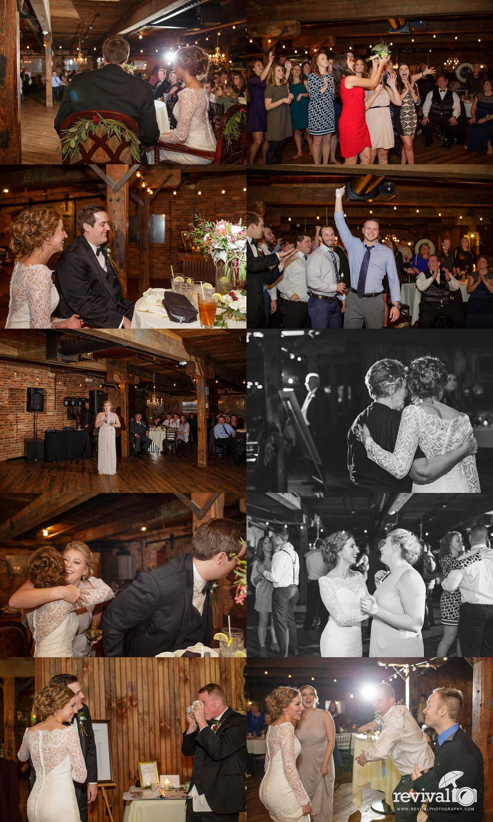 Kendra + Jacob's Vintage-Industrial Wedding in Hickory, NC Photography by NC Wedding Photographers Jason and Heather of Revival Photography www.revivalphotography.com