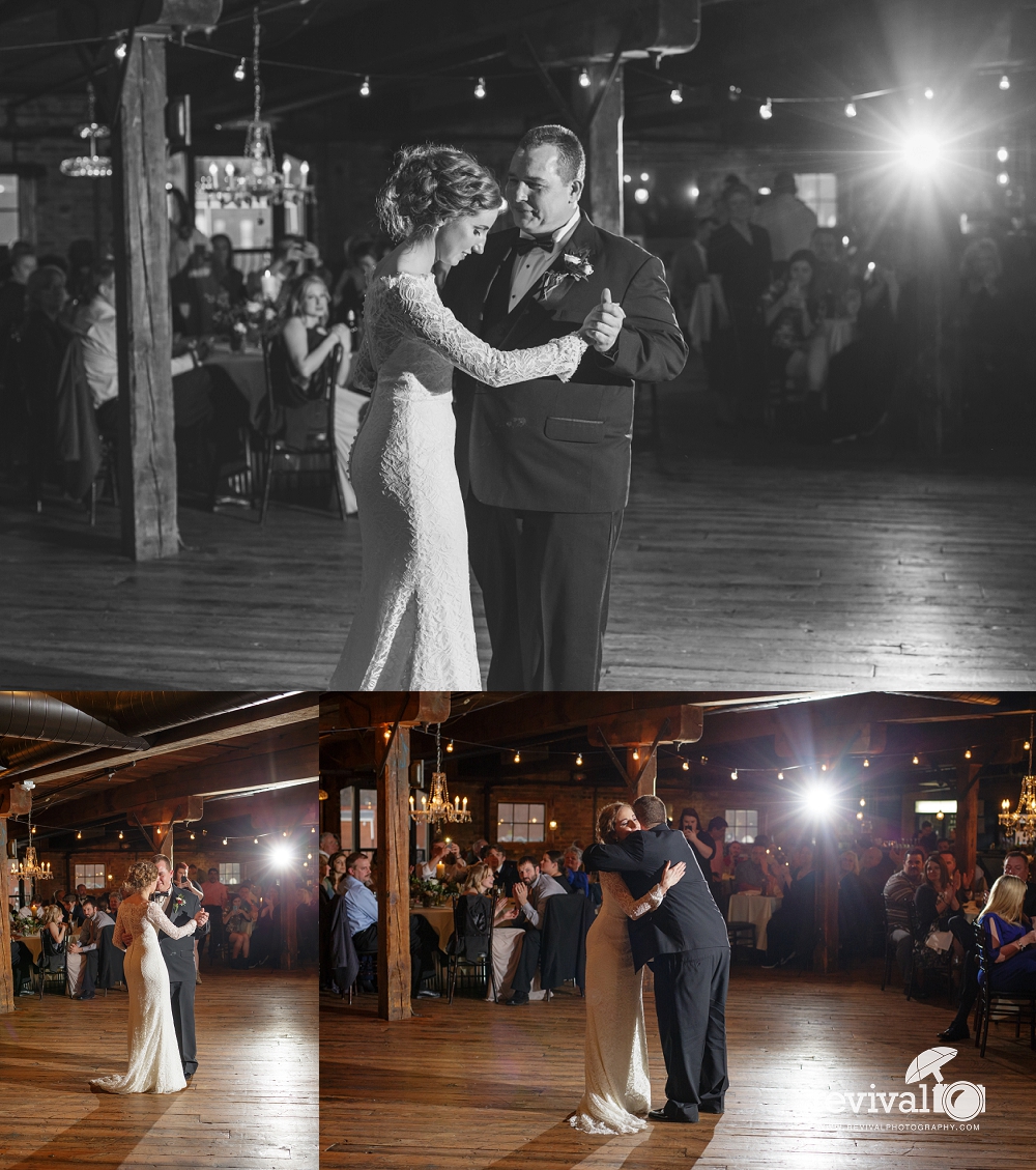 Kendra + Jacob's Vintage-Industrial Wedding in Hickory, NC Photography by NC Wedding Photographers Jason and Heather of Revival Photography www.revivalphotography.com