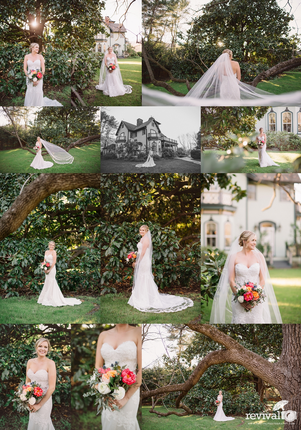 Meghan's Bridal Session at Mountain Magnola Inn, Hot Springs NC by Revival Photography