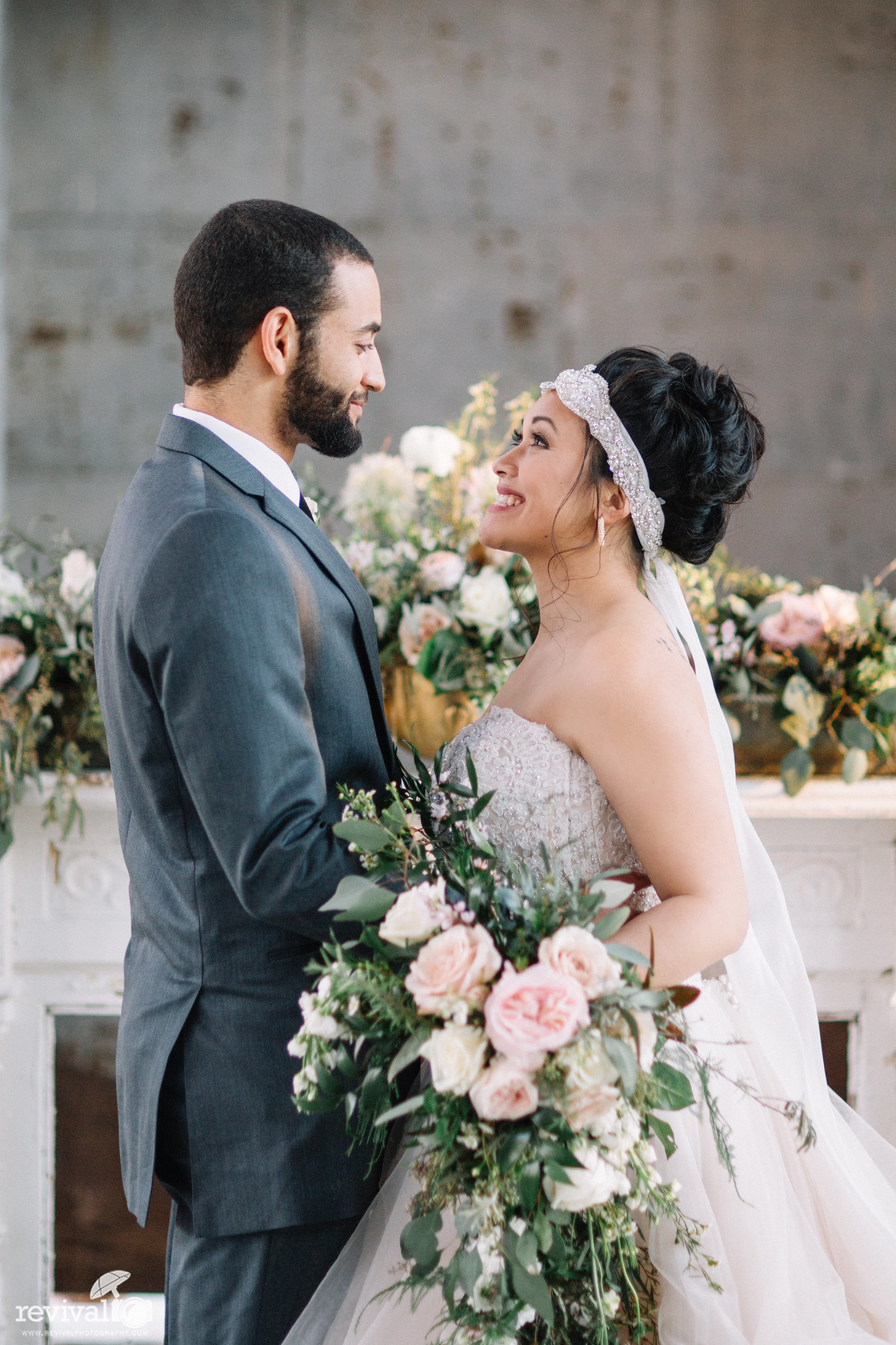 Southern Cotton Mill Romantic Industrial Shoot - A Twist on the Classic Southern Wedding Styled Shoot at Providence Cotton Mill, Maiden NC Photography by Revival Photography www.revivalphotography.com