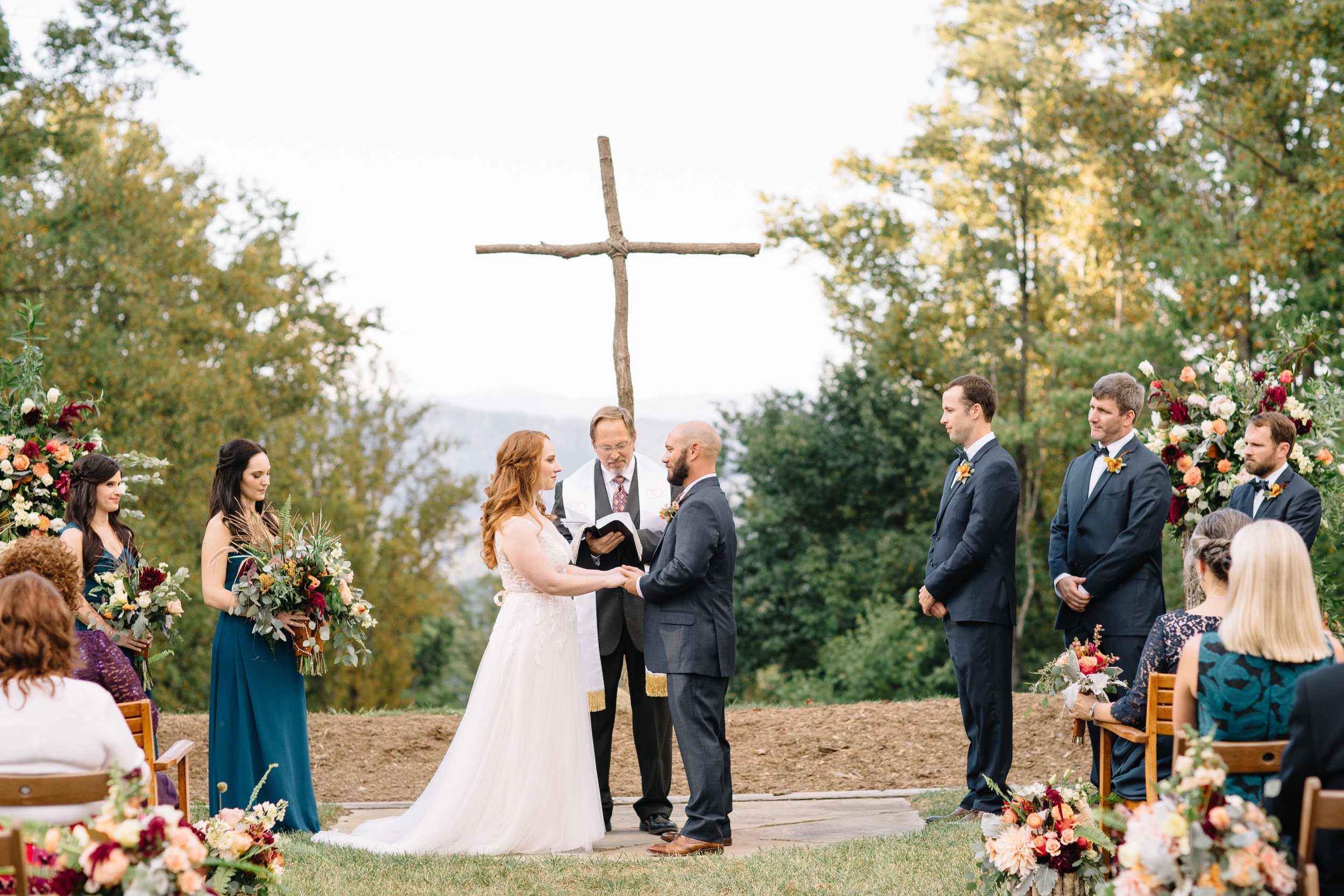 Brittany + Brian's Blowing Rock Destination Wedding at Blue Ridge Mountain Club NC Wedding Photographers Revival Photography Husband and Wife Wedding Photographers www.revivalphotography.com