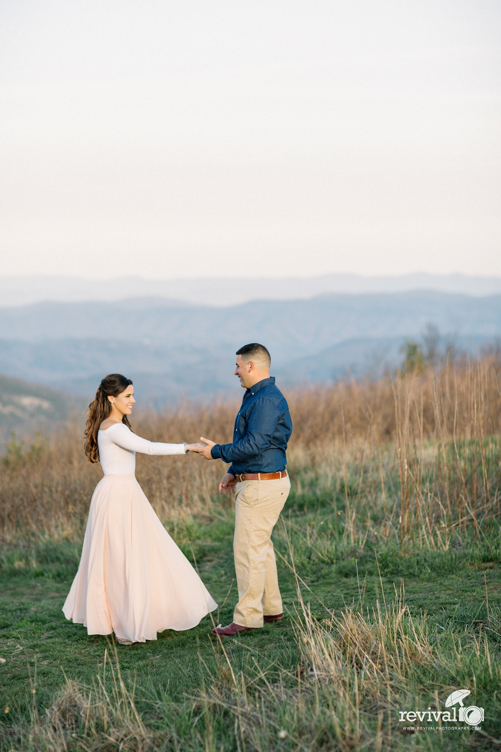 Karissa + Jacob's Blue Ridge Mountain Engagement Session by Revival Photography Blowing Rock Wedding Photographers www.revivalphotography.com