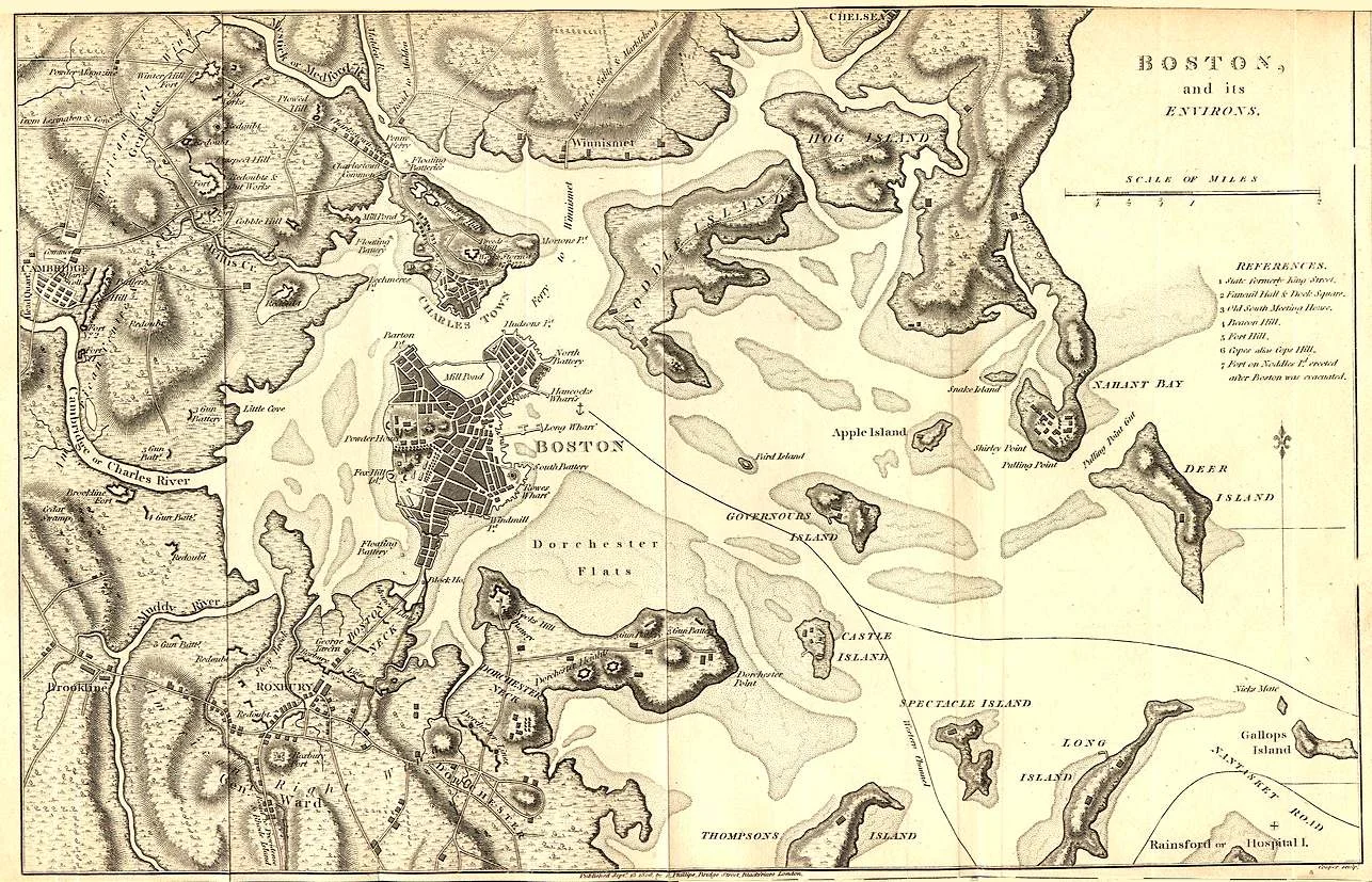 Boston Map (Source: The University of Texas At Austin )