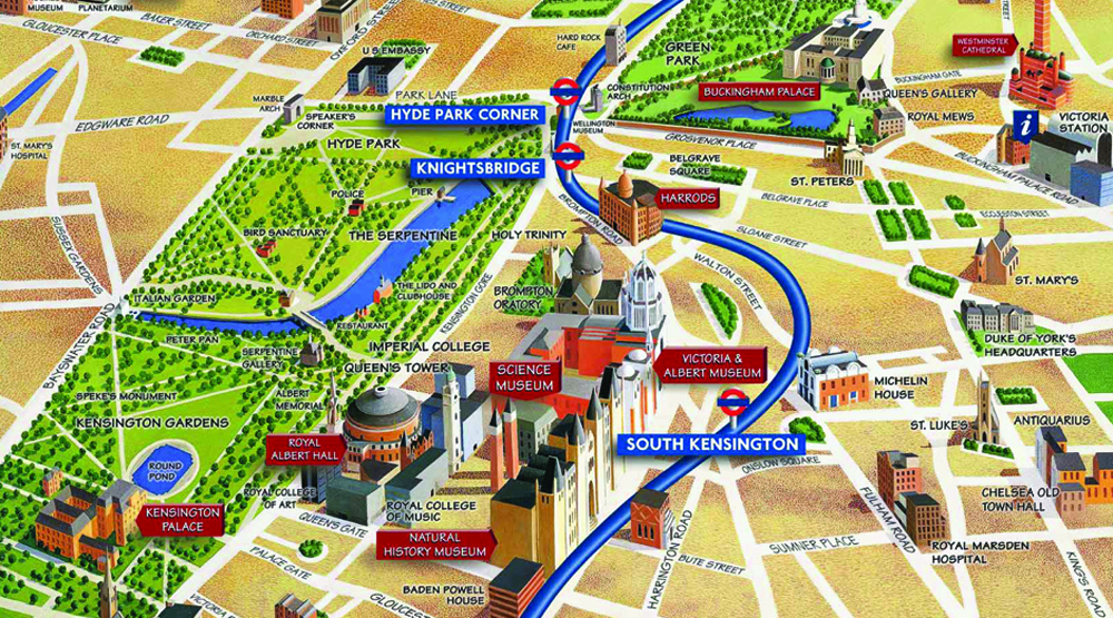 Picadilly Line Map - Lulu Pinney (Source: Eye Magazine )
