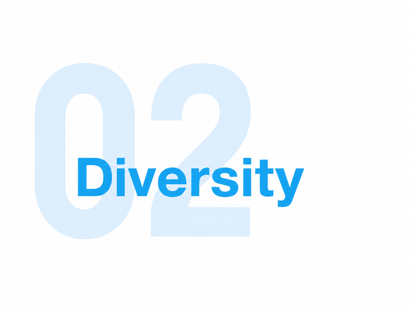  → We embrace different backgrounds, ideas, and experiences → Diverse perspectives lead to better, bolder work → We create space for everyone to contribute and grow → Bias and prejudice have no place here 