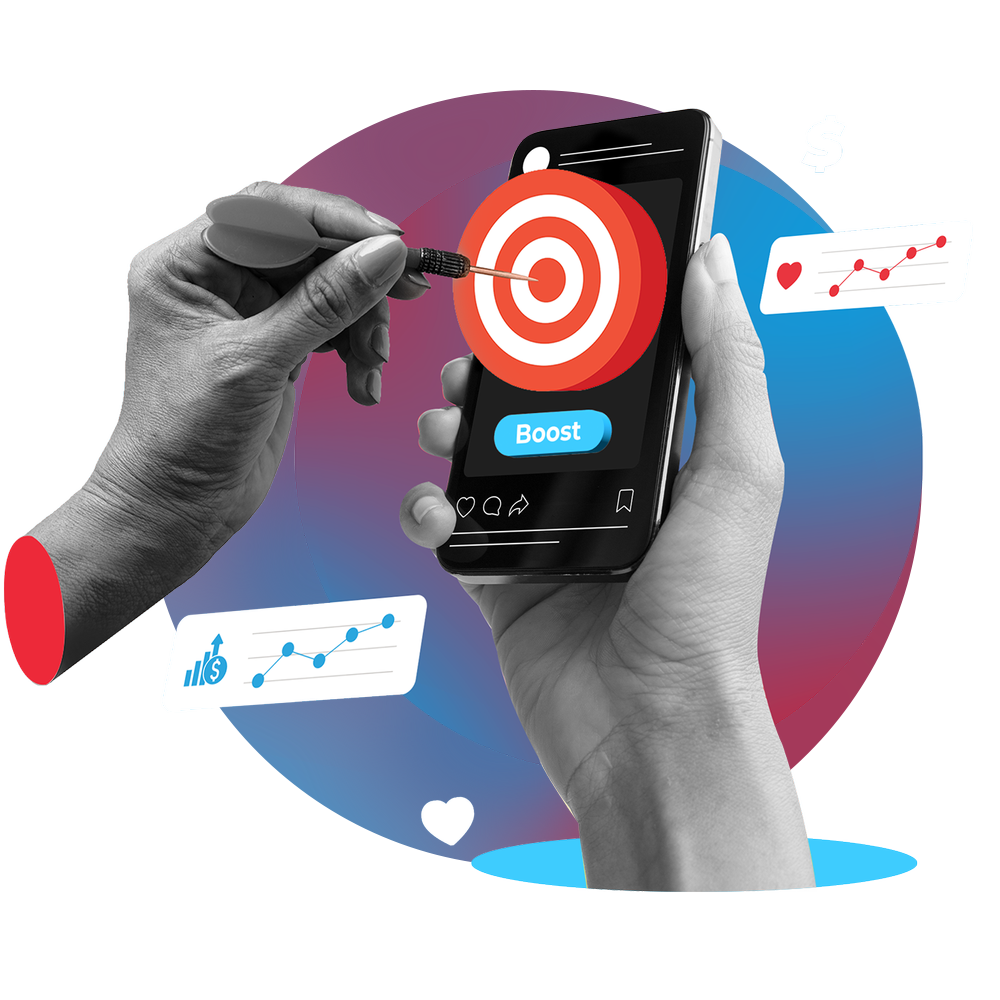 Performance marketing illustration