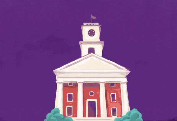 One of multiple animated gifs created for Amherst College’s capital campaign.