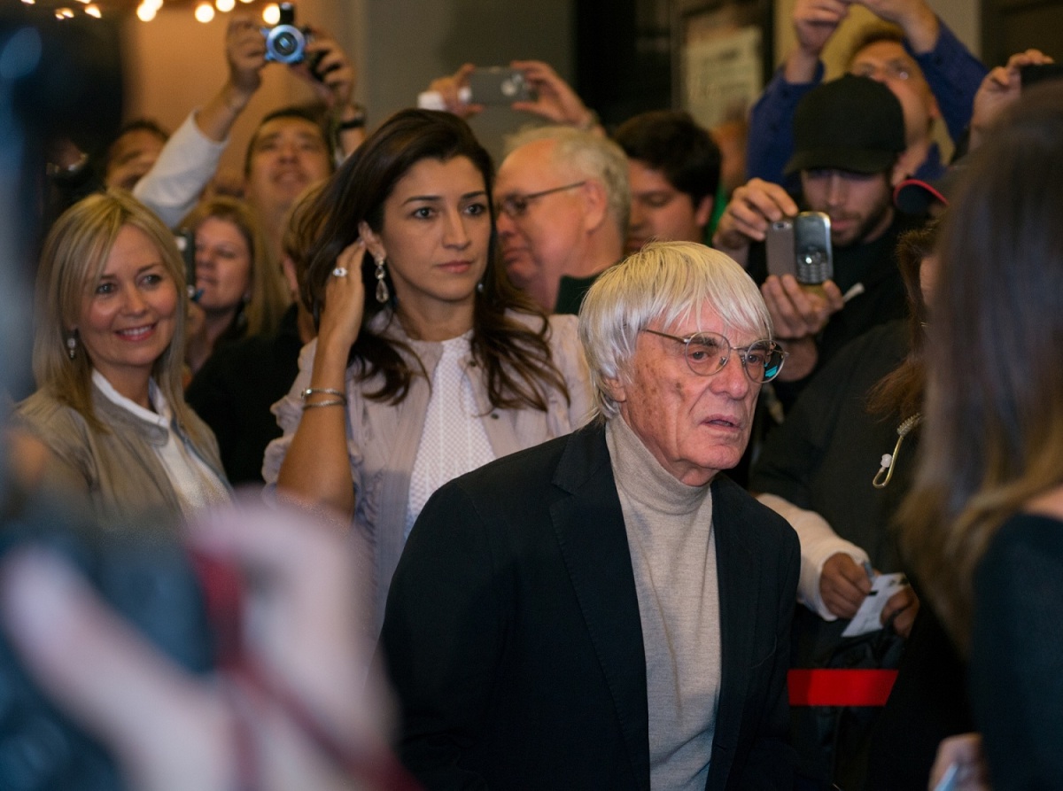 Bernie Ecclestone at the red carpet special presenations of "1" at the Paramount Theatre in Austin, Texas on November 15, 2012.