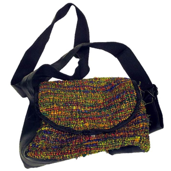 Handmade, Eco Friendly, Fair Trade, Upcycled, Nepalese Small Purse B