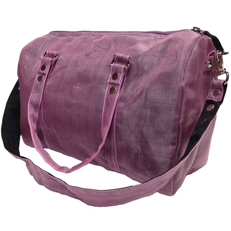 Purple Handmade, Eco Friendly, Fair Trade, Upcycled, Cambodian Large Purse