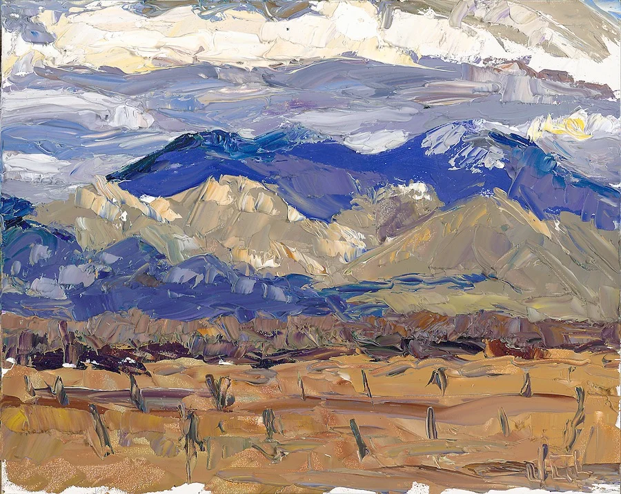 Taos Mountain - cloud calling