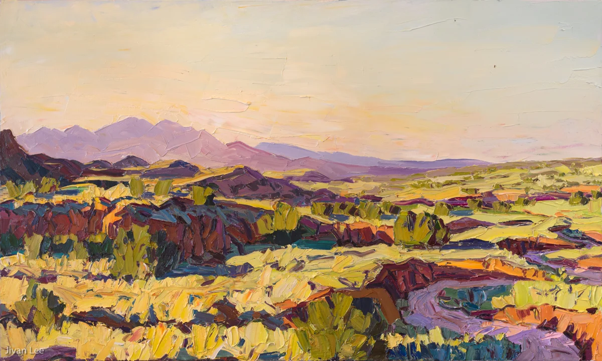 Sunrise in the Galisteo Basin