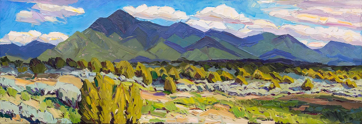 High above the valley
