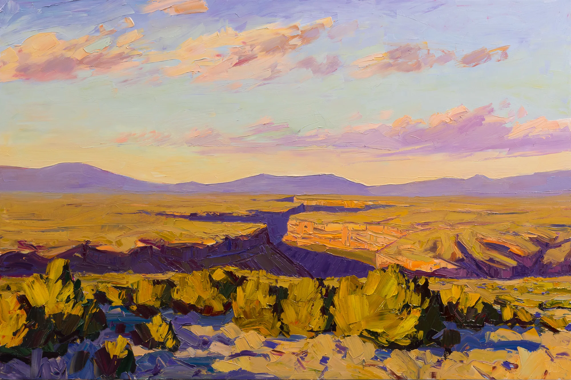 Taos #4 - towards sunset
