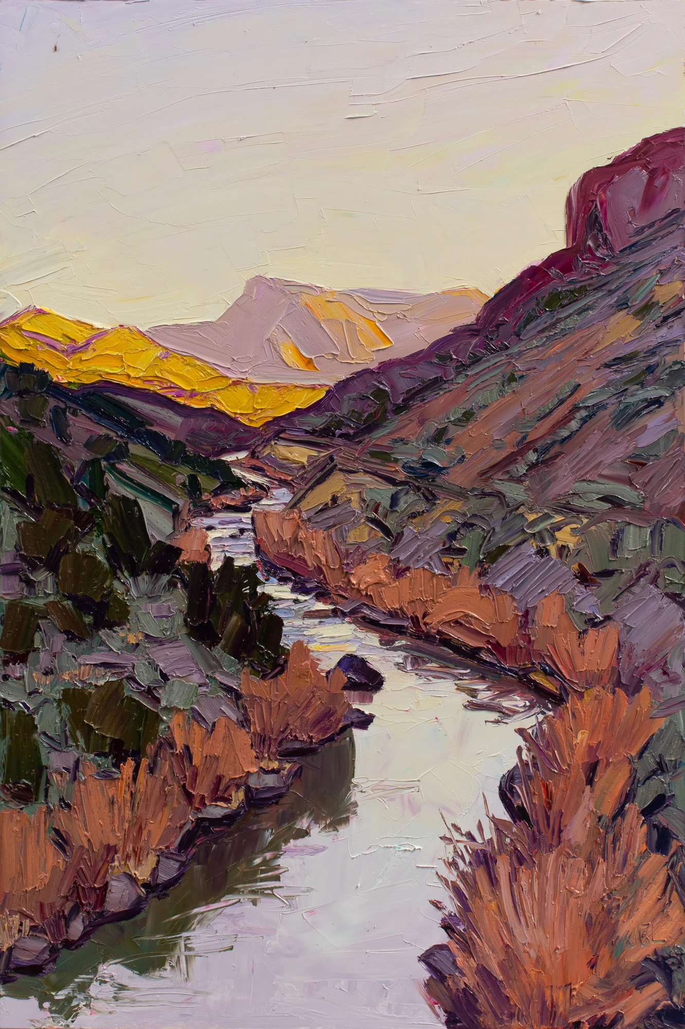 River bends - early light