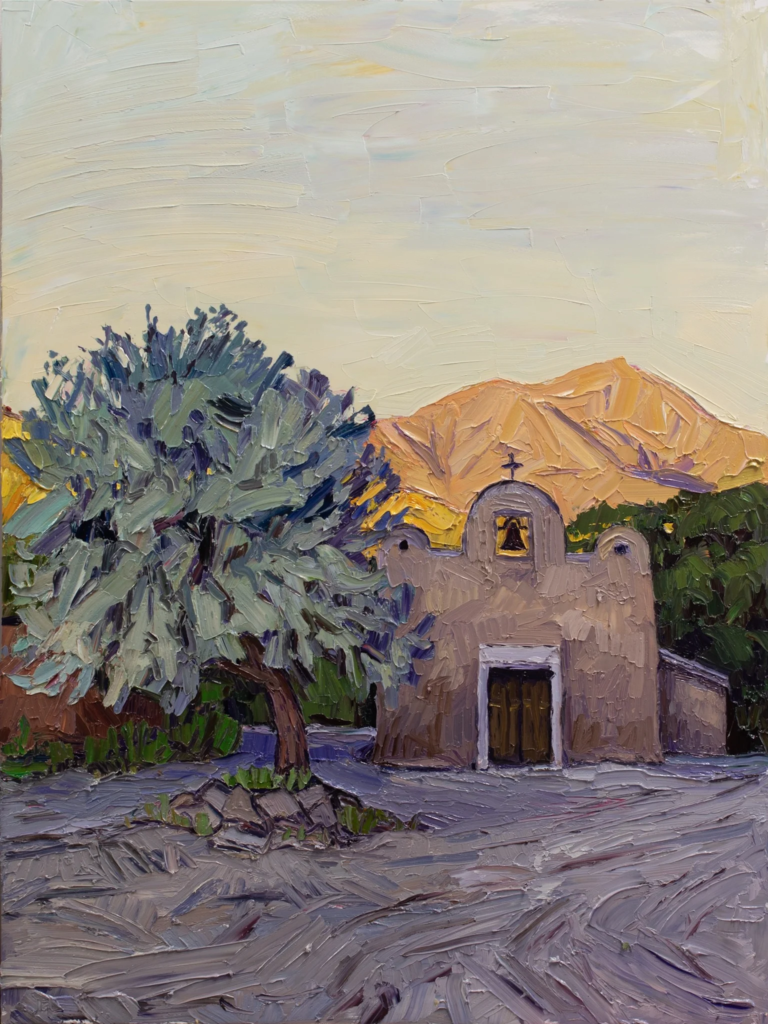 In the shadows of sunrise (Talpa chapel #1)