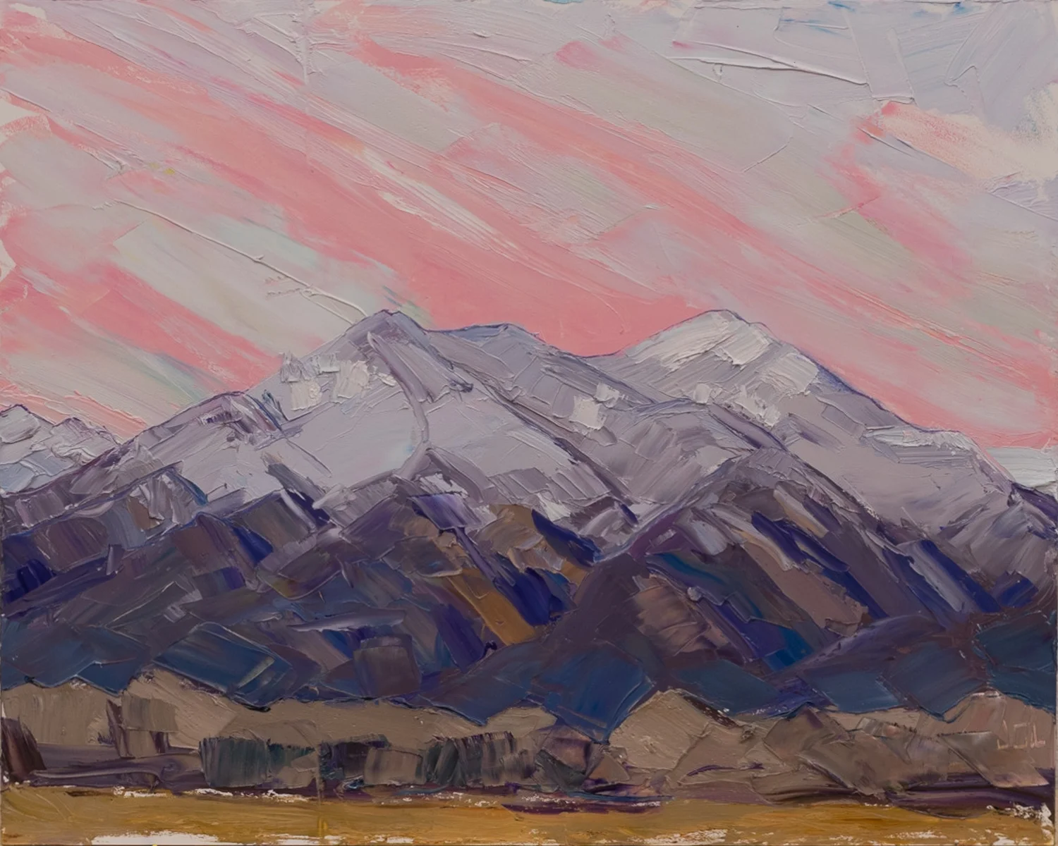 Taos Mountain - dusk