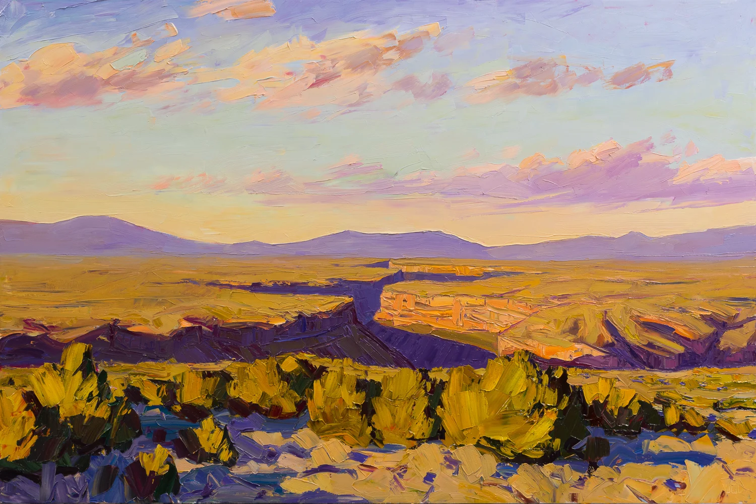 Taos #4 - towards sunset