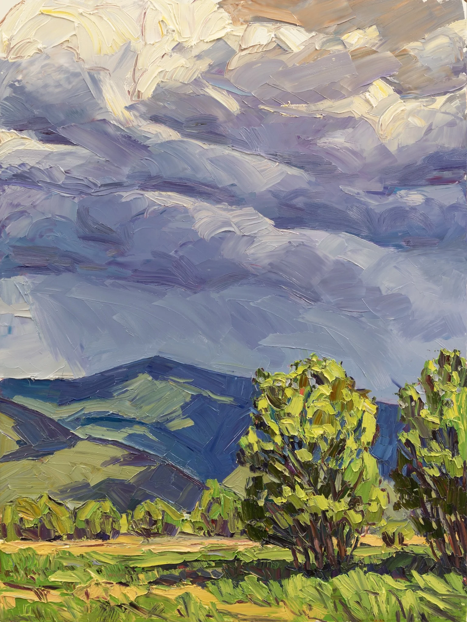 In the valley, in the sky