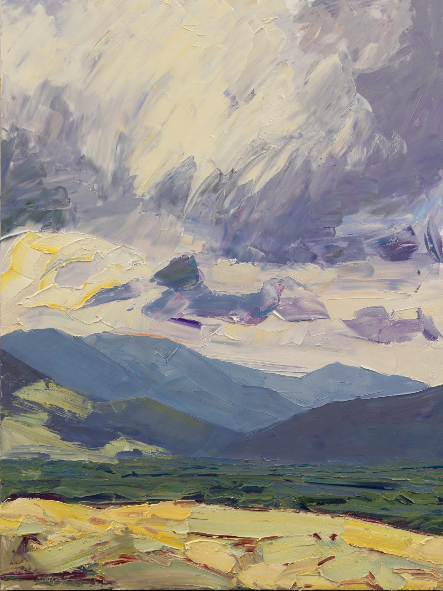 Squall above Taos