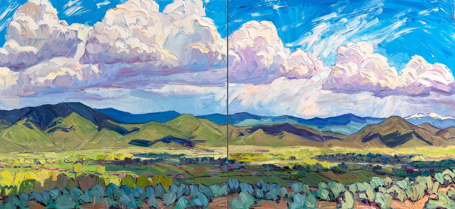Homeward #10 - spring storms from the north