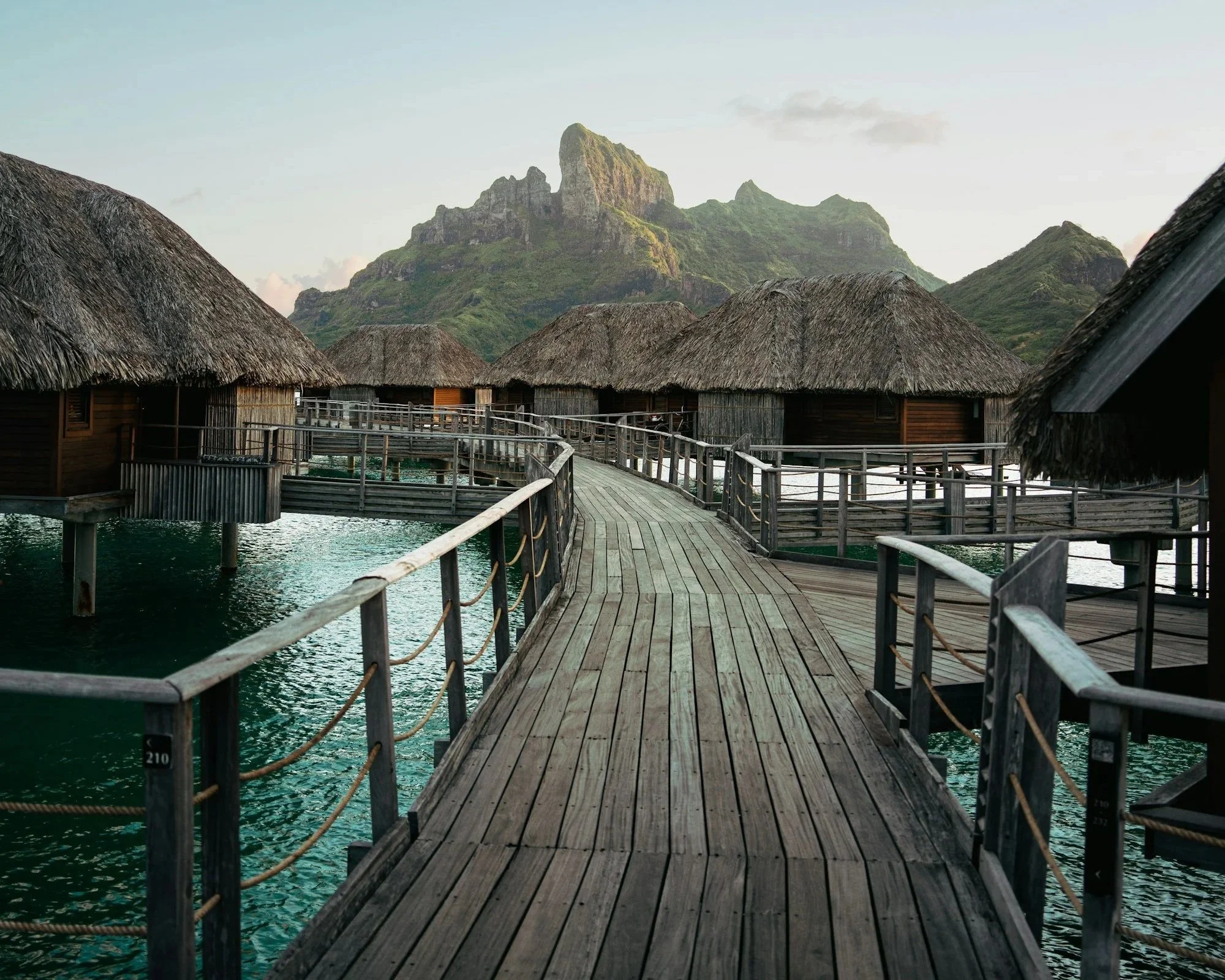 Islands of Tahiti lagoon