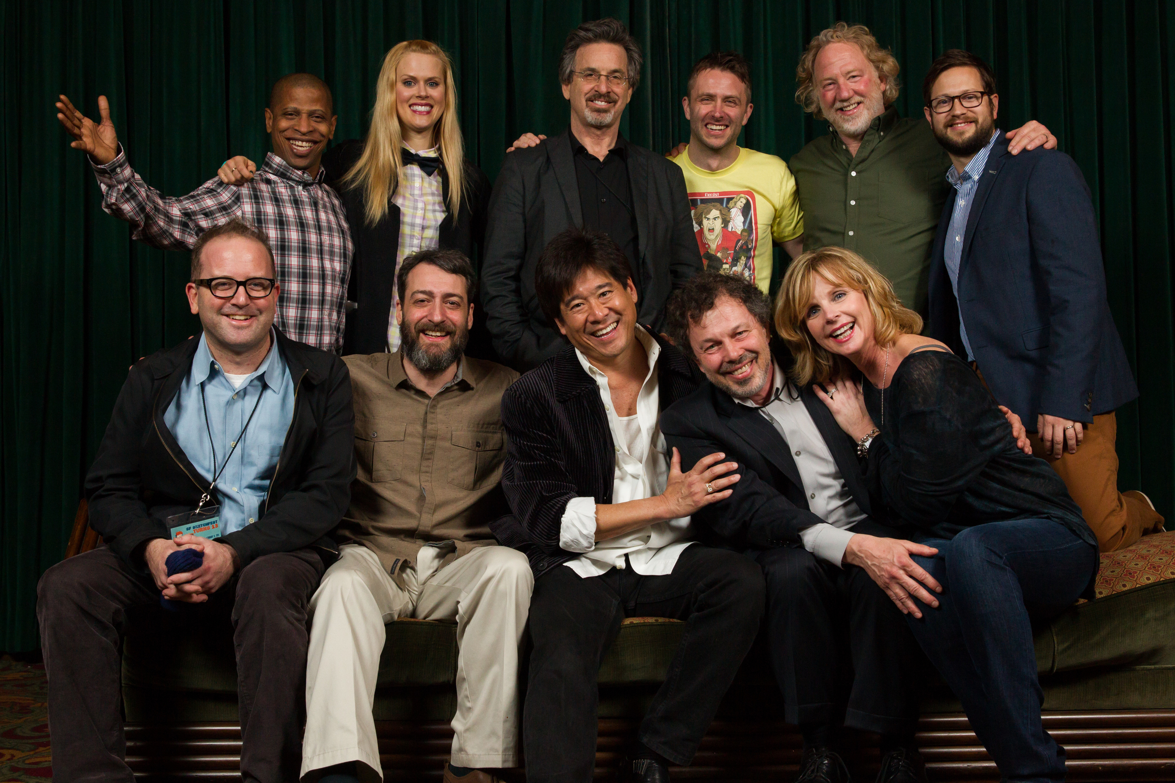 Revenge of the Nerds cast and Chris Hardwick. Photo by Jakub Mosur.