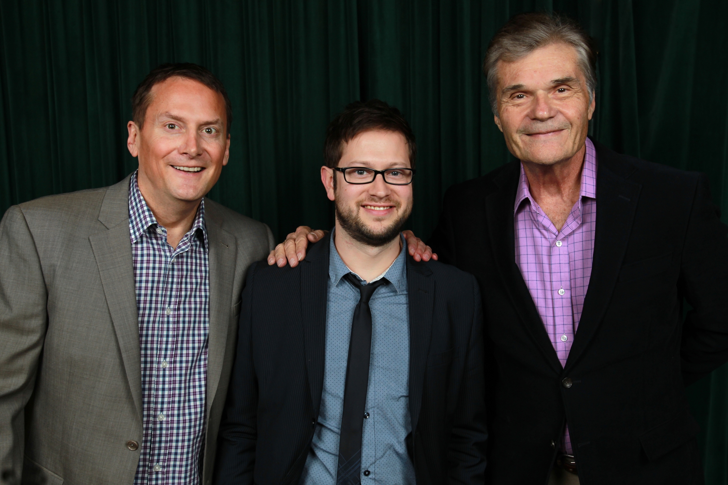 Michael Hitchcock and Fred Willard. Photo by Tommy Lau.