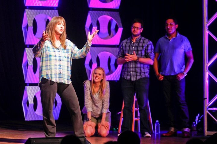 Theme Park with Laraine Newman, Jessica Makinson, Cole Stratton and Oscar Nunez at Moontower Comedy Festival