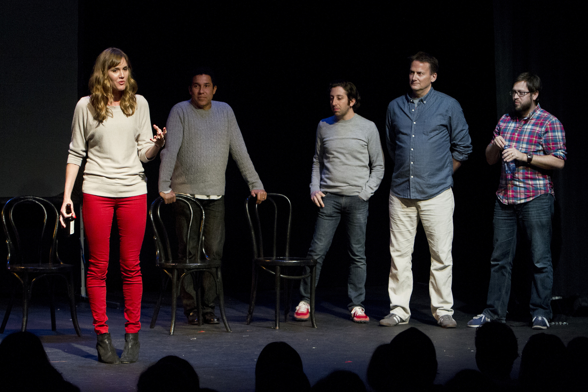 Theme Park with Erinn Hayes, Oscar Nunez, Simon Helberg, Michael Hitchcock and Cole Stratton at SF Sketchfest