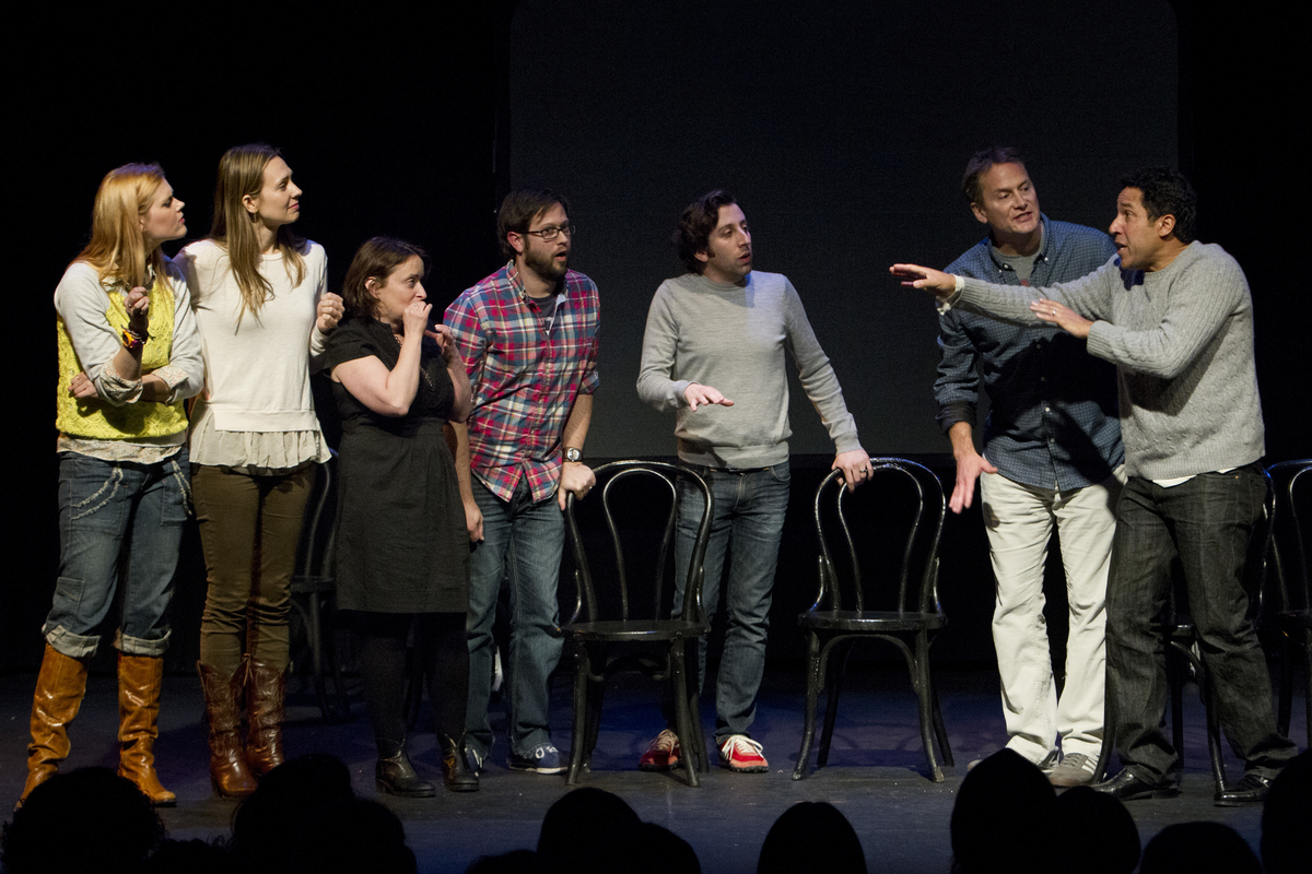 Theme Park with Janet Varney, Jessica Makinson, Rachel Dratch, Cole Stratton, Simon Helberg, Michael Hitchcock and Oscar Nunez at SF Sketchfest