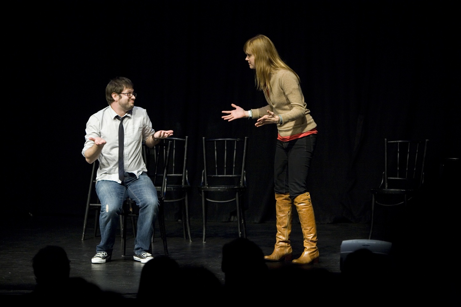 Theme Park with Cole Stratton and Janet Varney at SF Sketchfest